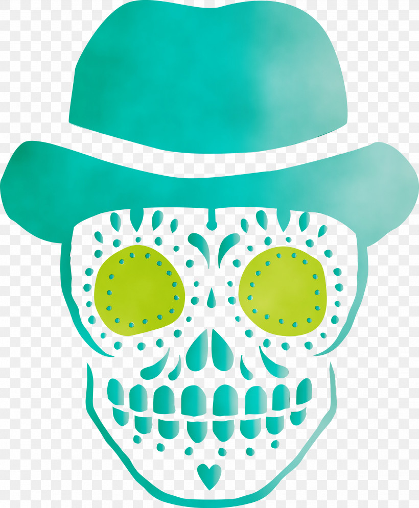 Day Of The Dead Stencil Free Calavera Drawing, PNG, 2471x2999px, Sugar Skull, Calavera, Cartoon, Day Of The Dead, Drawing Download Free