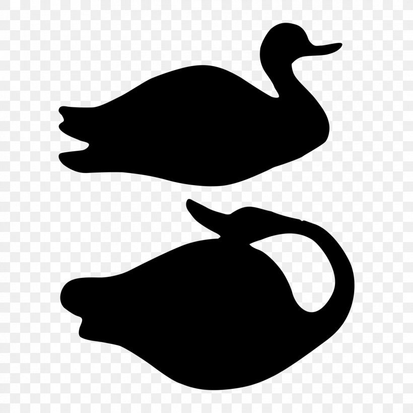 Duck Goose Clip Art Silhouette Beak, PNG, 2338x2338px, Duck, Beak, Bird, Ducks Geese And Swans, Goose Download Free