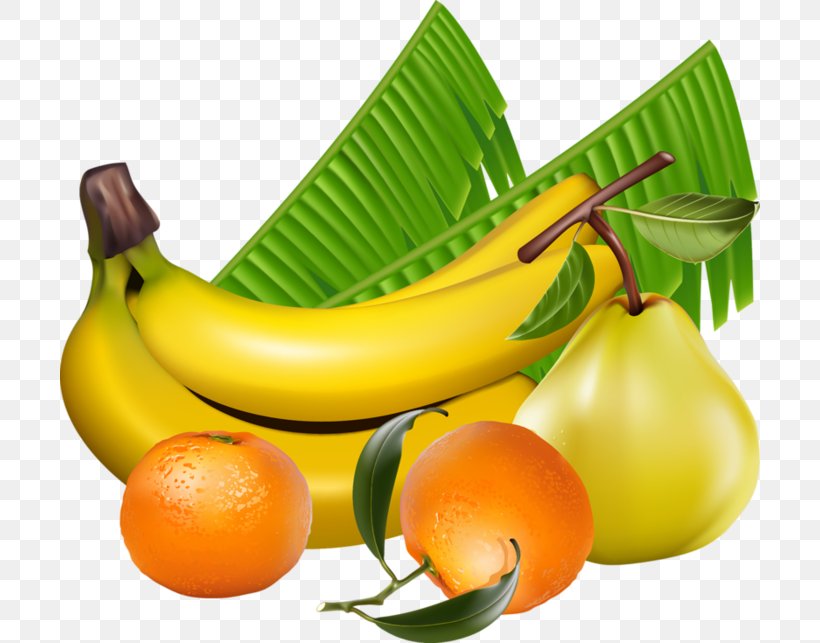 Fruit Banana Tangerine Watermelon, PNG, 700x643px, Fruit, Apple, Auglis, Banana, Banana Family Download Free