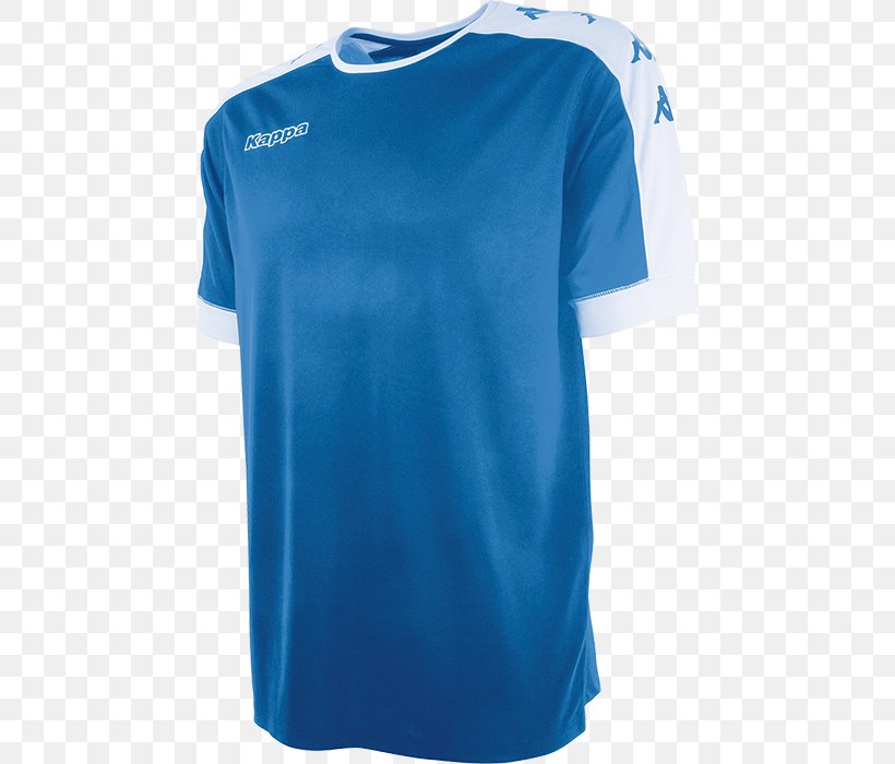 Sleeve T-shirt Sports Fan Jersey Kappa Clothing, PNG, 700x700px, Sleeve, Active Shirt, Blue, Clothing, Cobalt Blue Download Free