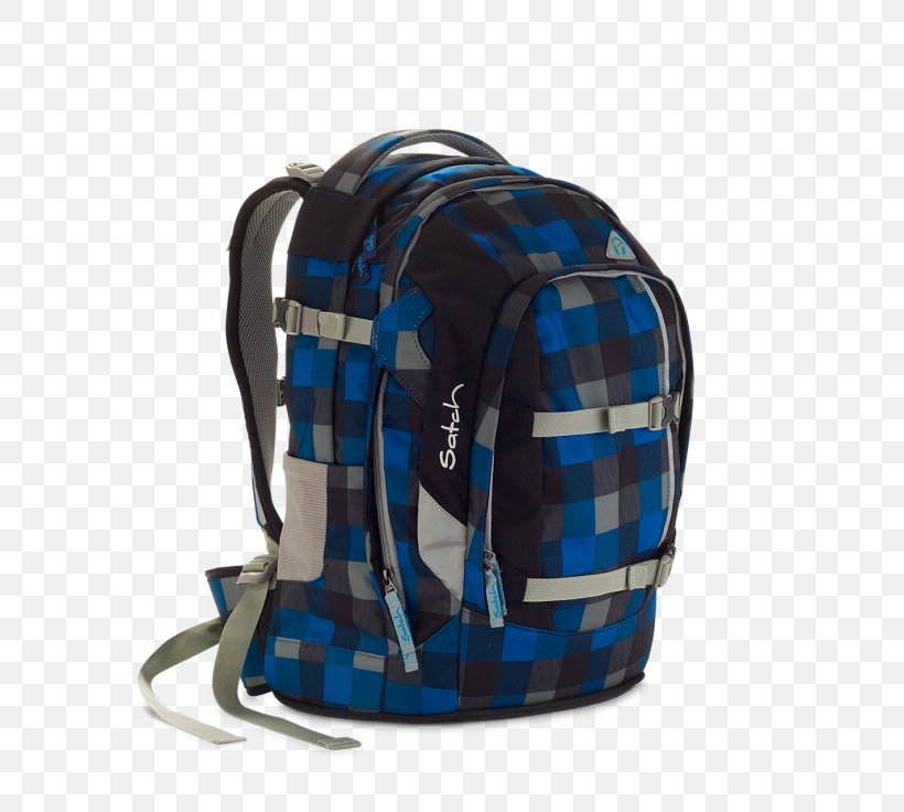 Backpack Satch Pack Ergobag Satch PencilBox Pen Case Aloha Blue Batik Blue Satchel, PNG, 736x736px, Backpack, Bag, Baggage, Blue, Cobalt Blue Download Free