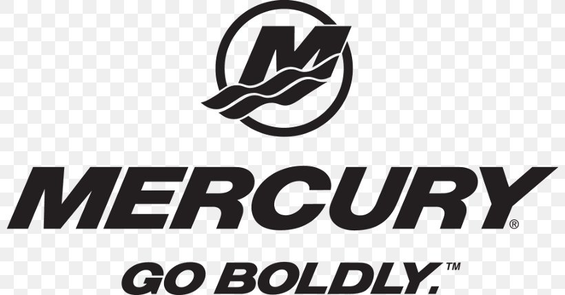 Mercury Marine Evinrude Outboard Motors Boat Marine Propulsion, PNG, 800x429px, Mercury Marine, Black And White, Boat, Boating, Brand Download Free