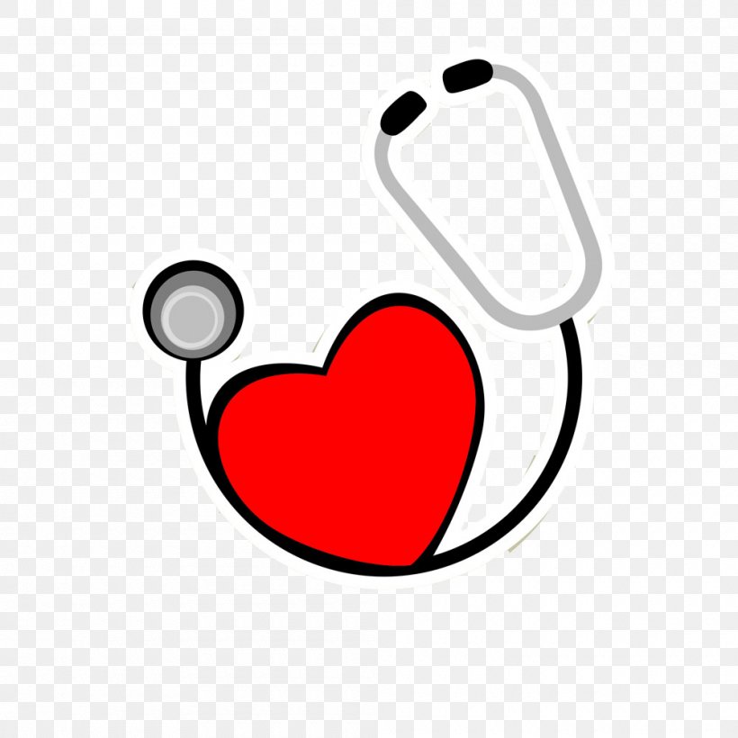 Stethoscope Heart Medicine Hypertension, PNG, 1000x1000px, Watercolor, Cartoon, Flower, Frame, Heart Download Free
