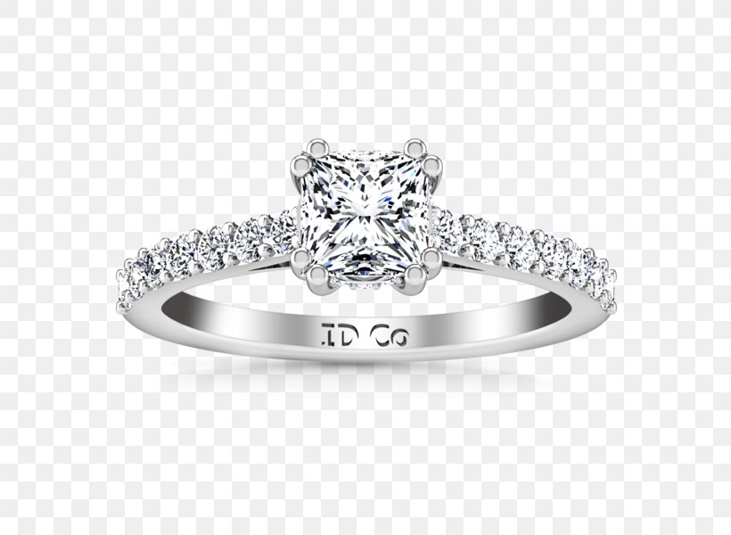 Diamond Cut Engagement Ring Princess Cut, PNG, 600x600px, Diamond, Bling Bling, Body Jewellery, Body Jewelry, Colored Gold Download Free