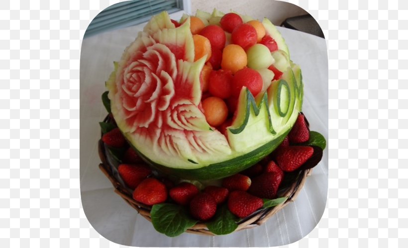 Watermelon Mukimono Fruit Carving Shab-e Yalda, PNG, 500x500px, Watermelon, Auglis, Buttercream, Carving, Citrullus Download Free