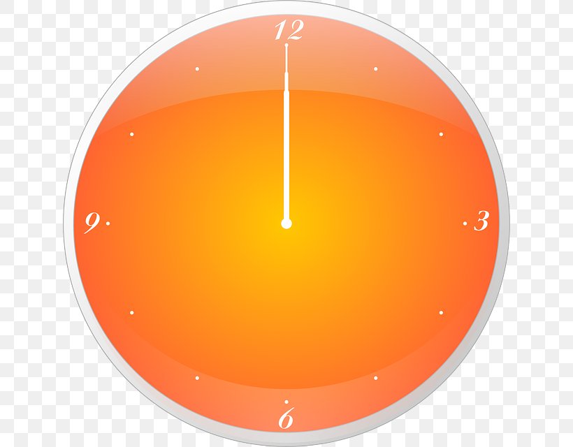 Clock Clip Art, PNG, 640x640px, Clock, Alarm Clocks, Computer, Digital Clock, Orange Download Free