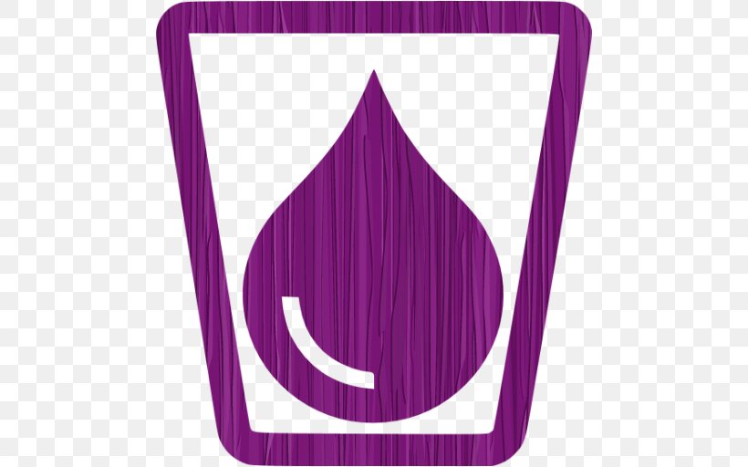 Icon Water Drinking Water Water Conservation, PNG, 512x512px, Water, Drinking Water, Icon Water, Magenta, Purple Download Free
