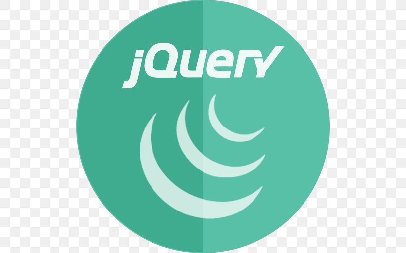 JQuery網頁設計範例教學, PNG, 512x512px, Jquery, Aqua, Brand, Green, Logo Download Free
