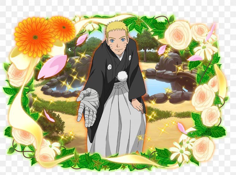 Naruto: Ultimate Ninja Hinata Hyuga Sasuke Uchiha Ultimate Ninja Blazing Floral Design, PNG, 1020x760px, Watercolor, Cartoon, Flower, Frame, Heart Download Free