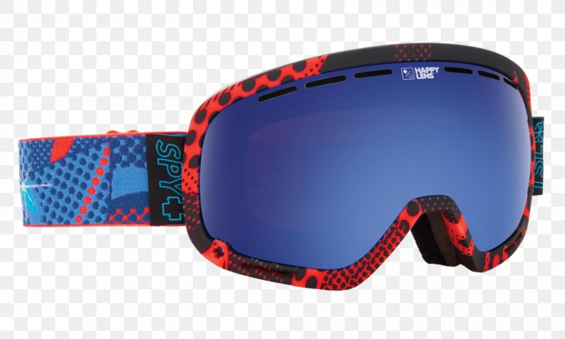Snow Goggles Lens SPY Gafas De Esquí, PNG, 848x509px, Goggles, Azure, Blue, Cobalt Blue, Dark Blue Download Free