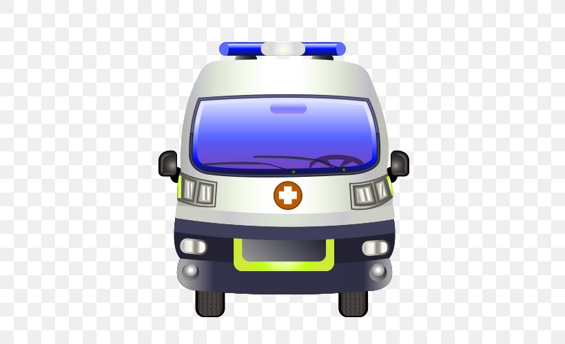 Ambulance Hospital First Aid, PNG, 500x500px, Ambulance, Animation, Automotive Design, Automotive Exterior, Brand Download Free