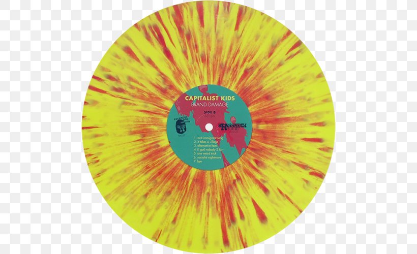 Brand Damage Capitalist Kids Phonograph Record A Wilhelm Scream Pop Punk, PNG, 500x500px, Phonograph Record, Capitalism, Color, Compact Disc, Danzig Download Free