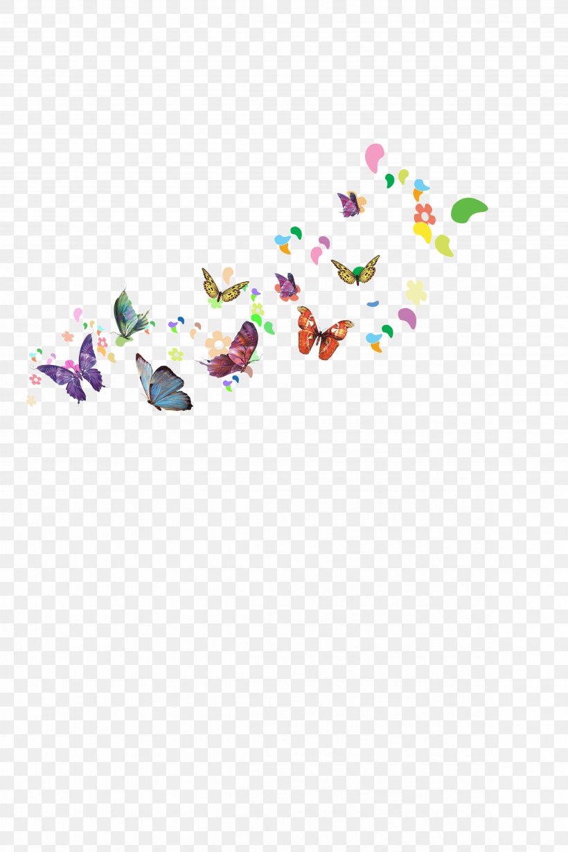 Butterfly Poster, PNG, 4724x7087px, Butterfly, Advertising, Color, Designer, Information Download Free
