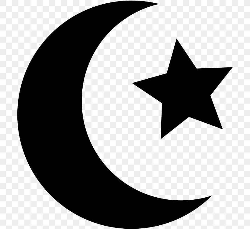 Moon Ramadan, PNG, 709x751px, Symbols Of Islam, Astronomical Object, Blackandwhite, Crescent, Culture Download Free