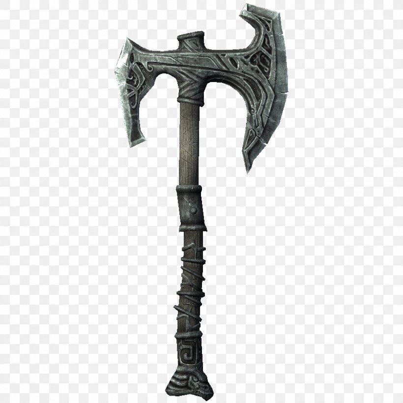 Battle Axe The Elder Scrolls V: Skyrim – Dragonborn Draugr Weapon, PNG, 840x840px, Axe, Battle Axe, Draugr, Elder Scrolls, Elder Scrolls V Skyrim Download Free