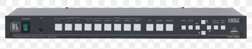 Digital Video Video Scaler Kramer Electronics Composite Video Component Video, PNG, 3602x715px, Digital Video, Analog Signal, Audio Receiver, Audio Signal, Component Video Download Free