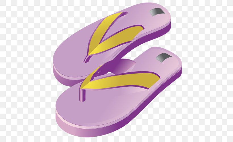 Flip-flops Slipper Clip Art, PNG, 500x500px, Flipflops, Flip Flops, Footwear, Information, Lilac Download Free