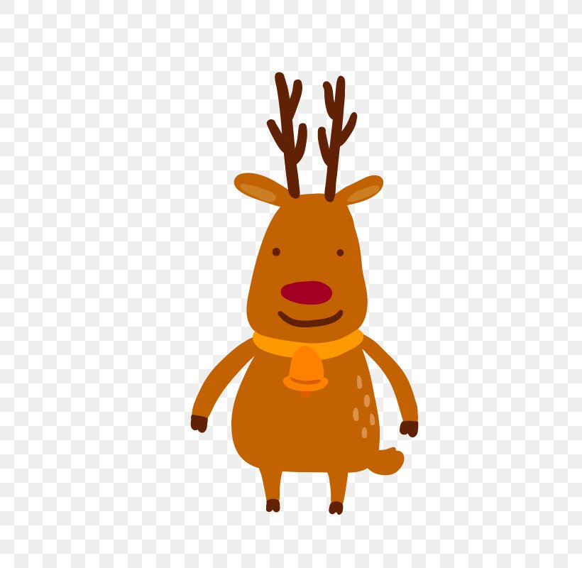 Reindeer Christmas, PNG, 800x800px, Reindeer, Antler, Cartoon, Christmas, Christmas Gift Download Free
