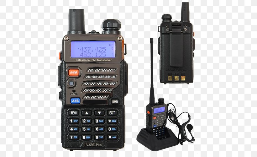 Two-way Radio Baofeng UV-5R+ Baofeng UV-5RE, PNG, 500x500px, Twoway Radio, Amateur Radio, Baofeng Bff8hp, Baofeng Uv5r, Baofeng Uv5re Download Free