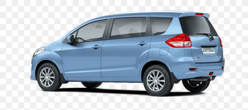 Compact Van Suzuki Ertiga Maruti Car, PNG, 950x423px, Compact Van, Automotive Design, Automotive Exterior, Brand, Bumper Download Free