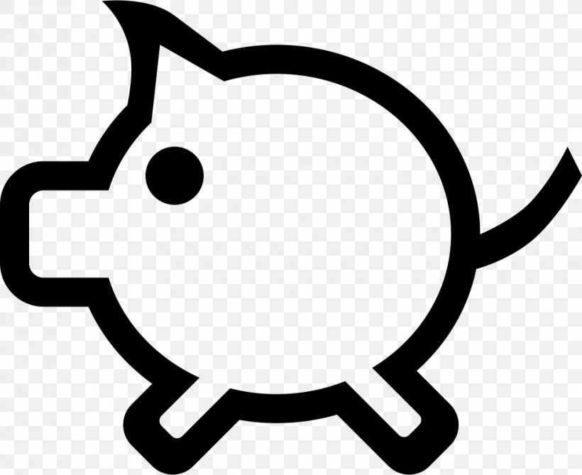 Domestic Pig Symbol, PNG, 980x800px, Domestic Pig, Black, Black And White, Farm, Happiness Download Free