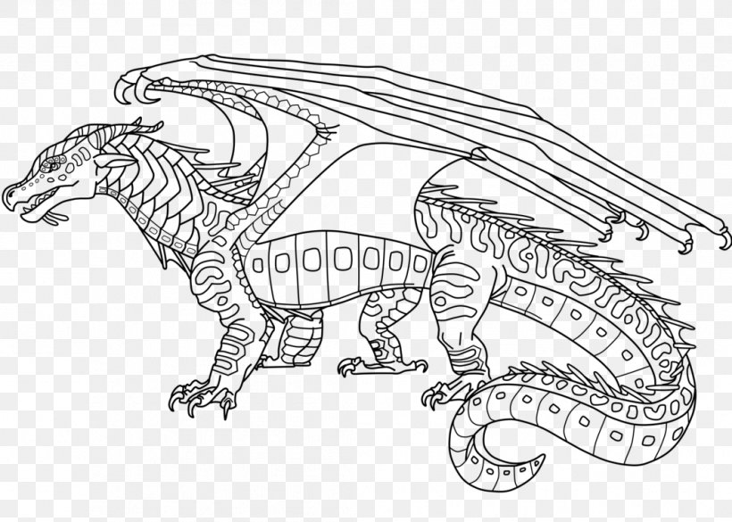 Wings Of Fire The Dark Secret Coloring Book The Dragonet ...