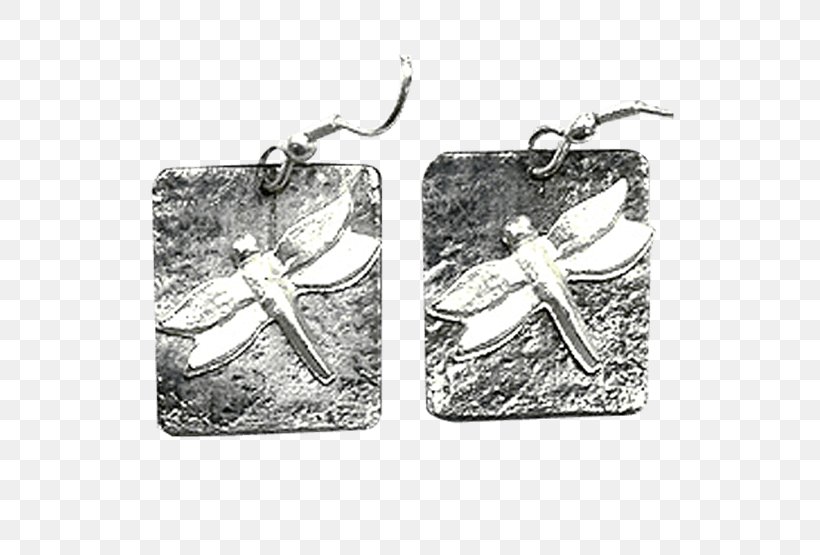 Earring Charms & Pendants Silver Body Jewellery Dragonfly, PNG, 555x555px, Earring, Black, Black And White, Body Jewellery, Body Jewelry Download Free