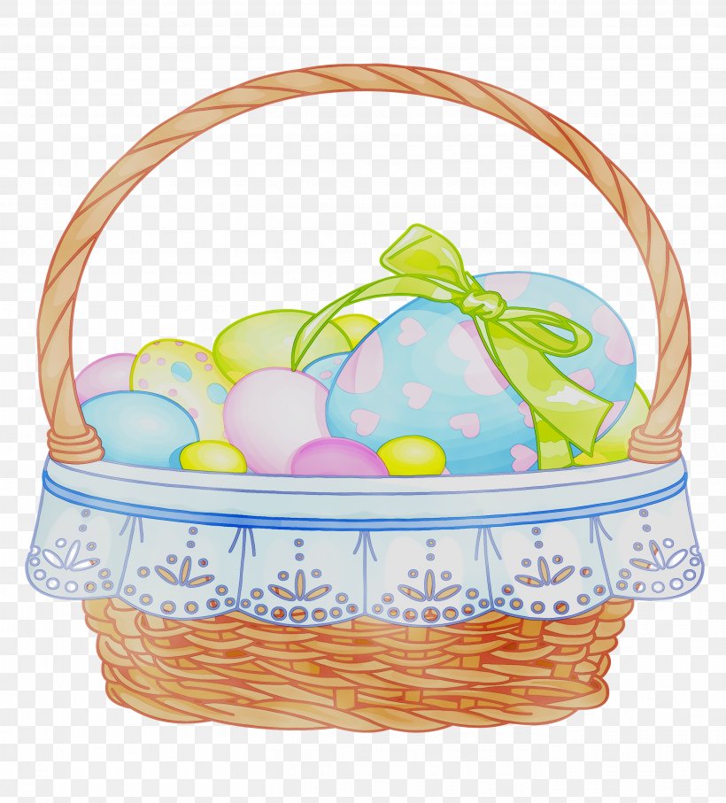 Easter Egg Easter Basket Clip Art, PNG, 2711x3000px, Easter Egg, Basket, Cartoon, Easter, Easter Basket Download Free