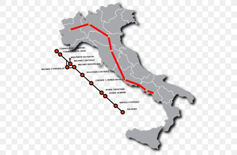 Frecciabianca Italy Train Miles Per Hour Map, PNG, 567x537px, Italy, Area, Diagram, Italian, Italian People Download Free