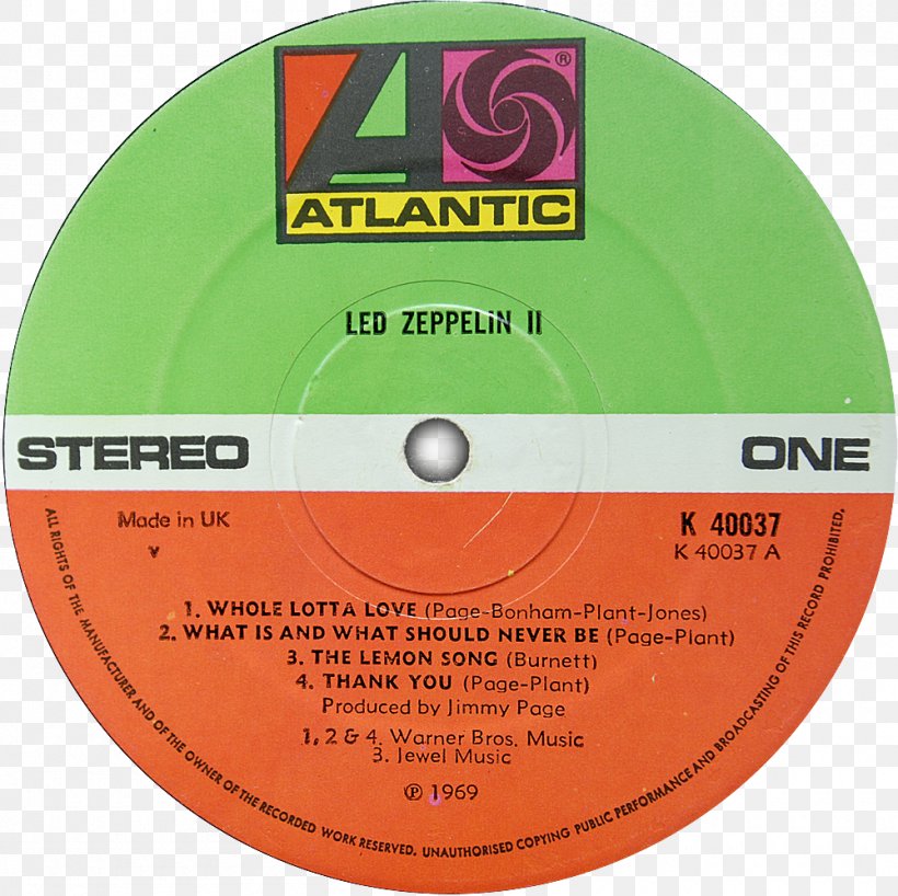 Led Zeppelin II Houses Of The Holy LP Record Phonograph Record, PNG, 1000x998px, Led Zeppelin Ii, Atlantic Records, Audio Mastering, Bob Ludwig, Brand Download Free