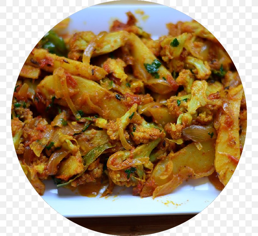 Pakora Aloo Gobi Indian Cuisine Mattar Paneer Vegetarian Cuisine, PNG, 750x750px, Pakora, Aloo Gobi, Asian Food, Cauliflower, Cooking Download Free