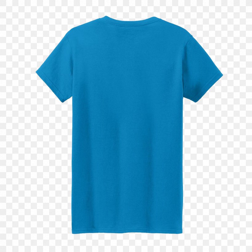 T-shirt Gildan Activewear Blue Clothing Sleeve, PNG, 1200x1200px, Tshirt, Active Shirt, Aqua, Azure, Blue Download Free