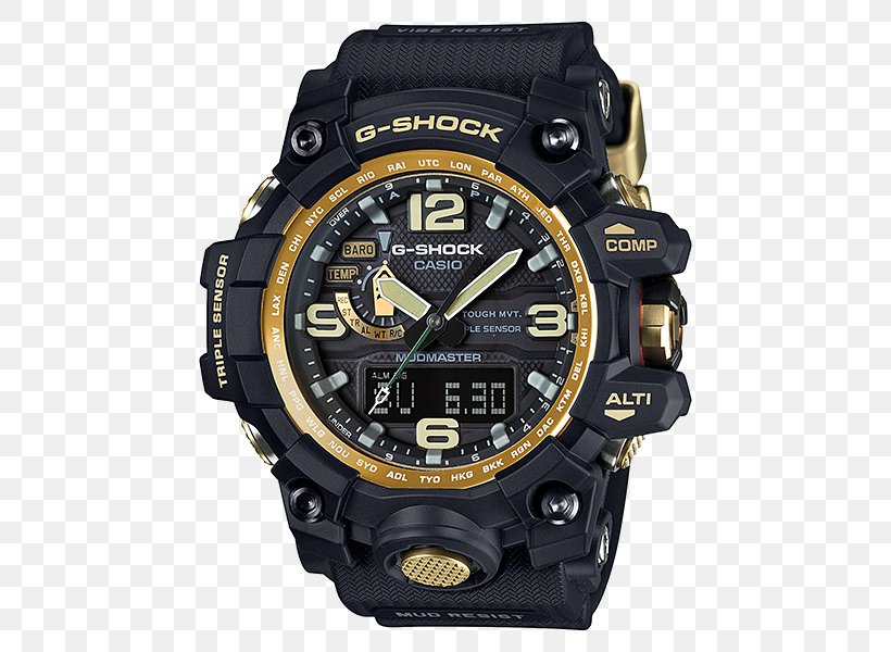 G-Shock Master Of G Mudmaster GG-1000 Casio Watch, PNG, 500x600px, Master Of G, Brand, Casio, Chronograph, Gshock Download Free