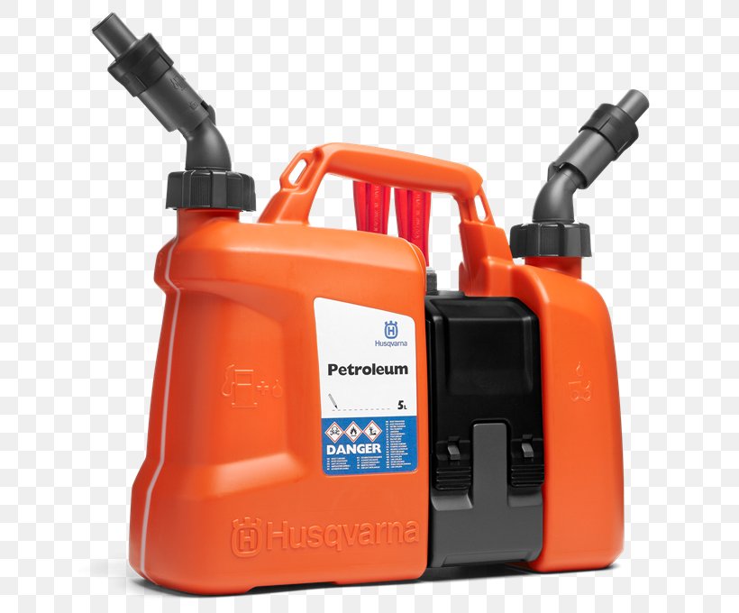 Husqvarna Group Chainsaw Fuel Lawn Mowers Petroleum, PNG, 655x680px, Husqvarna Group, Chainsaw, Cylinder, Diesel Fuel, Fuel Download Free