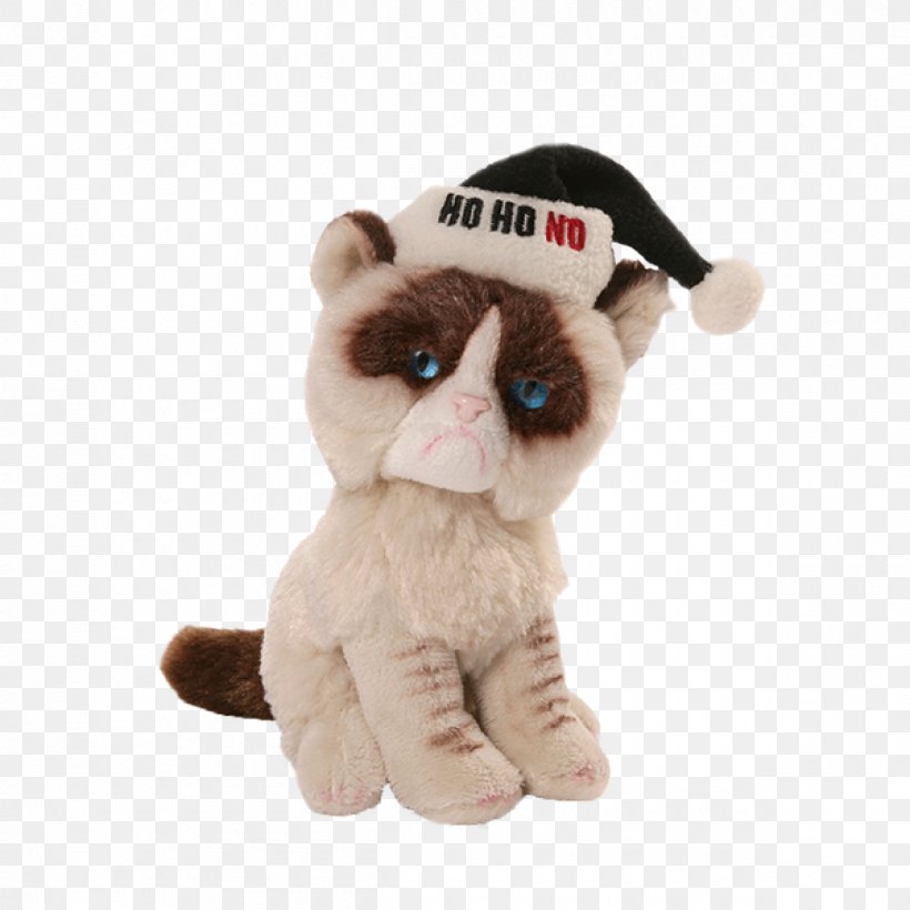 Grumpy Cat Stuffed Animals & Cuddly Toys Plush, PNG, 1200x1200px, Cat, Amazoncom, Carnivoran, Cat Like Mammal, Christmas Download Free