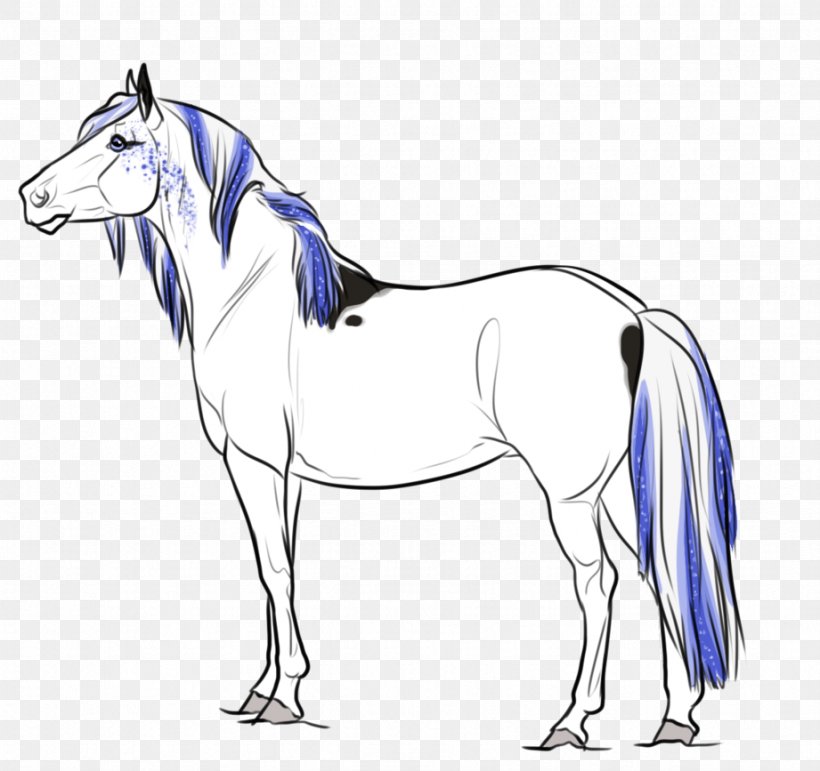 Mane Rein Mustang Pony Bridle, PNG, 921x867px, Mane, Animal Figure, Artwork, Bit, Black And White Download Free