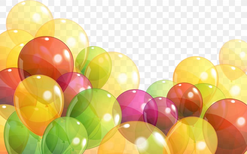 Balloon Stock Photography, PNG, 5877x3681px, Balloon, Birthday, Cartoon, Easter Egg, Fruit Download Free