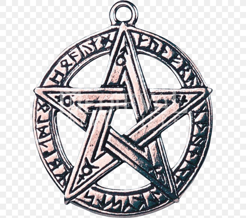 Pentagram Charms & Pendants Amulet Pentacle Wicca, PNG, 728x728px, Pentagram, Amulet, Badge, Charms Pendants, Cross Download Free