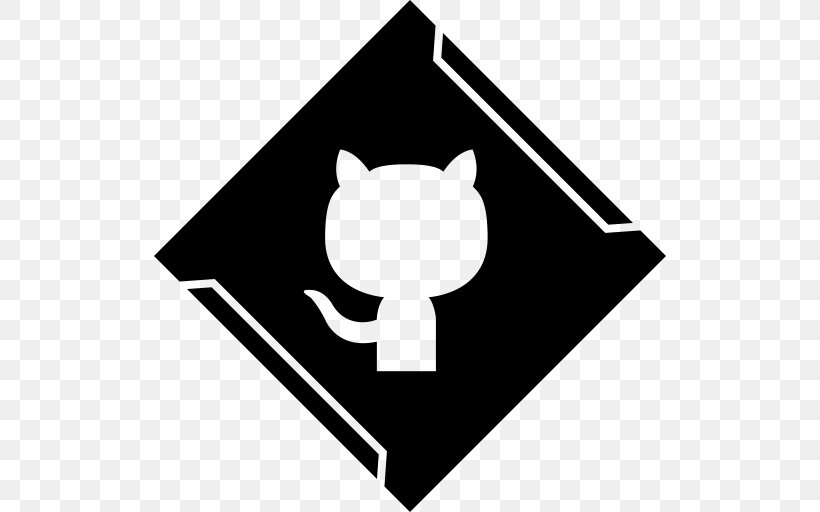 Social Media GitHub Logo, PNG, 512x512px, Social Media, Aboutme, Area, Black, Black And White Download Free