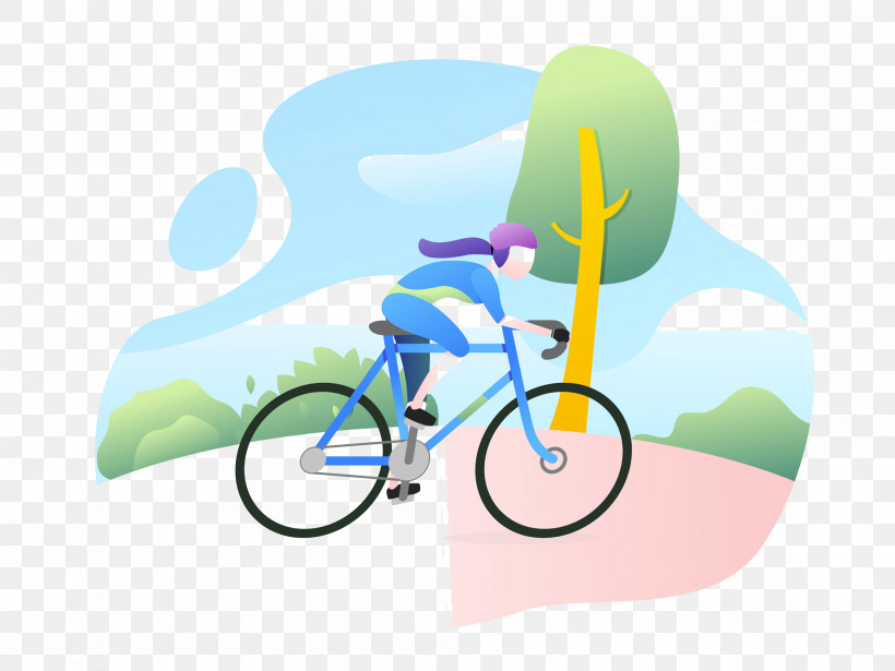 Bicycle Vector Cycling, PNG, 2000x1500px, Bicycle, Cycling, Vector Download Free