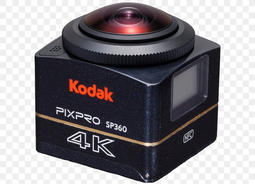 Kodak Camera Lens Samsung Gear 360 4K Resolution, PNG, 642x594px, 4k Resolution, Kodak, Camera, Camera Accessory, Camera Lens Download Free