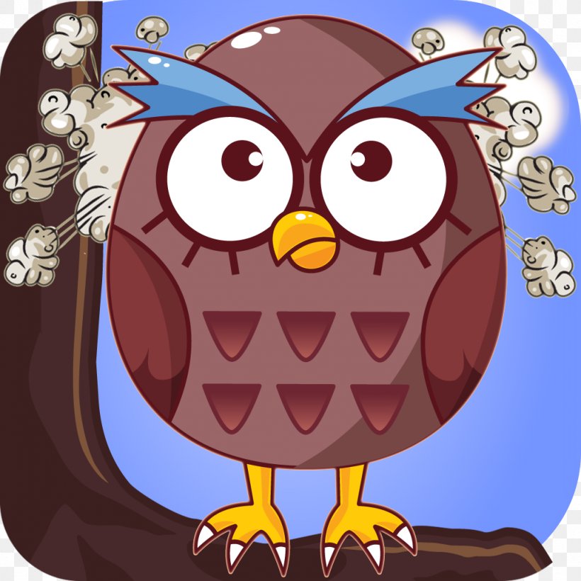 Owl Clip Art Cartoon Illustration Bird, PNG, 1024x1024px, Owl, Beak, Bird, Bird Of Prey, Cartoon Download Free