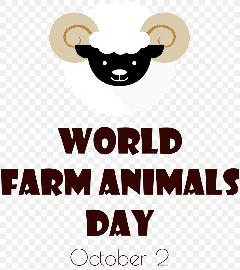 World Farm Animals Day, PNG, 2657x3000px, Cartoon, Biology, Humour, Logo, Meter Download Free