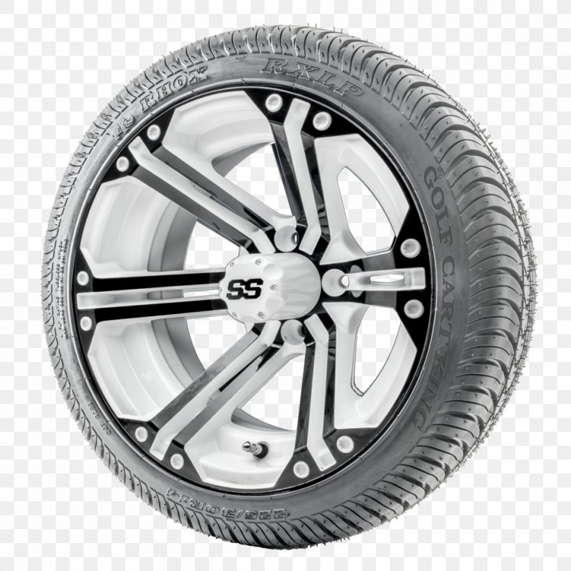 Car Alloy Wheel Tire Golf Buggies, PNG, 1000x1000px, Car, Alloy Wheel, Auto Part, Automotive Tire, Automotive Wheel System Download Free