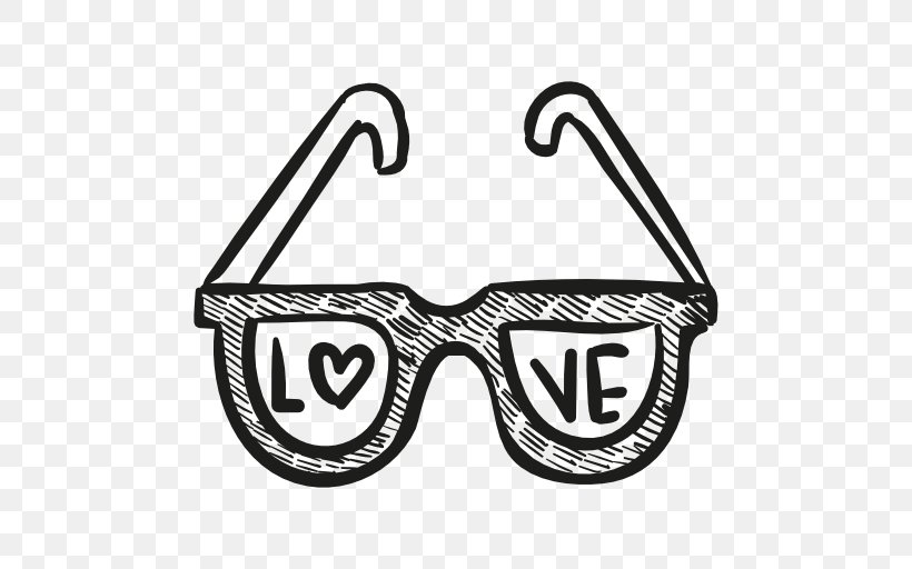 Glasses, PNG, 512x512px, Glasses, Black And White, Brand, Cartoon, Drawing Download Free