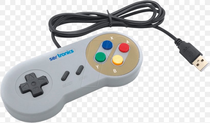 Game Controllers Super Nintendo Entertainment System Gamepad Raspberry Pi, PNG, 982x578px, Game Controllers, All Xbox Accessory, Arcade Controller, Computer Component, Controller Download Free