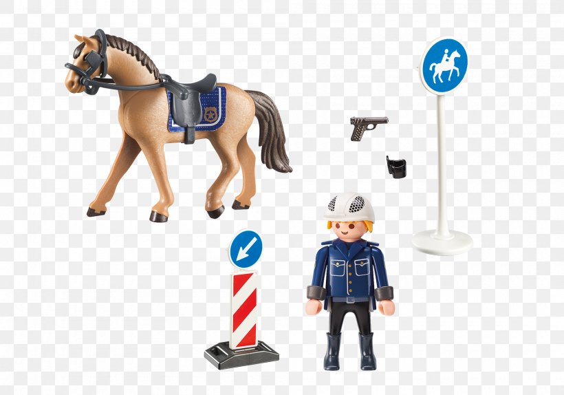 Horse Mounted Police Playmobil Police Officer, PNG, 2000x1400px, Horse, Action Toy Figures, Animal Figure, Bridle, Doll Download Free
