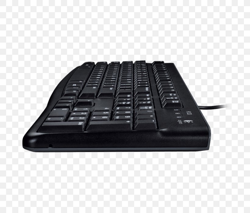 Computer Keyboard Computer Mouse USB Logitech K120 QWERTZ, PNG, 700x700px, Computer Keyboard, Apple Usb Mouse, Azerty, Computer Component, Computer Mouse Download Free