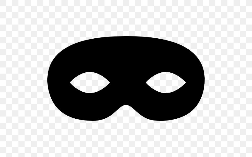 Mask Masquerade Ball Blindfold Clip Art, PNG, 512x512px, Mask, Black, Black And White, Blindfold, Eyewear Download Free