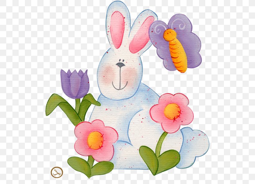 Rabbit Easter Bunny Hare Owl, PNG, 533x593px, Rabbit, Baby Toys, Easter, Easter Bunny, Flower Download Free